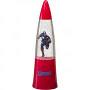 MINI LAMPE de LUMIÃRE de LEd avec des PAILLETTES et des Changements de couleurs de MARVEL CAPTAIN AMERICA