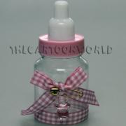 Mariage faveur de POCHE de la BoÃ®te de porta confettis Disney Biberon rose