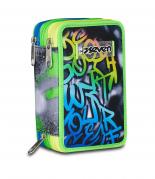 ASTUCCIO 3 ZIP SEVEN  COMPLETO di 45 PEZZI - SPRINT PAINT BOY