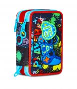 ASTUCCIO 3 ZIP SEVEN COMPLETO di 45 PEZZI - GAME LED BOY