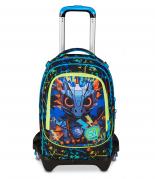TROLLEY SEVEN JACK 3 RUOTE  - LED LOOK