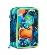 ASTUCCIO 3 ZIP SEVEN  COMPLETO di 45 PEZZI TIGER