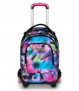 TROLLEY JACK Seven 3 RUOTE DETACH - WRITE DOWN fucsia