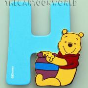 Letters in Wood Adhesive DISNEY WINNIE THE POOH - H
