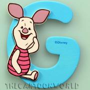 Letters in Wood Adhesive DISNEY WINNIE THE POOH - G
