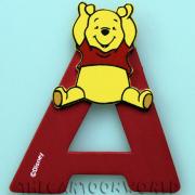 Letters in Wood Adhesive DISNEY WINNIE THE POOH - A A