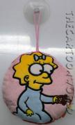 MINI CUSCINO VENTOSA SIMPSONS MAGGIE
