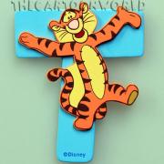Letters in Wood Adhesive DISNEY WINNIE THE POOH - T