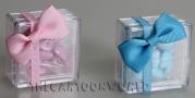 Mariage faveur de POCHE de la BoÃ®te de porta confettis Disney BOÃTE avec du Ruban