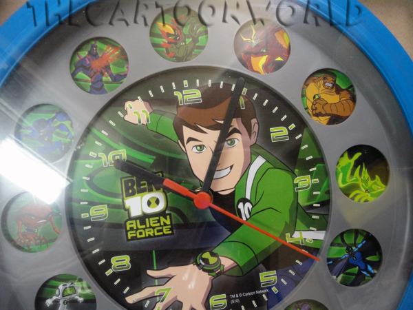 257691 - SVEGLIE - the cartoon world - OROLOGIO DA PARETE 3D DISNEY BEN TEN  10 - 33 cm