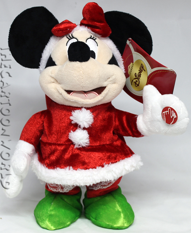 Disney Minnie Natale Peluche Disney Natale Natale Abito Minnie