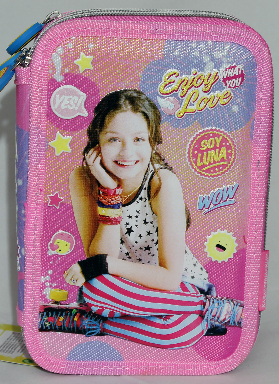 ASTUCCIO SCUOLA 43 pezzi - 3 CERNIERE DISNEY - SOY LUNA ASTUCCIO SCUOLA 43 pezzi - 3 CERNIERE DISNEY - SOY LUNA