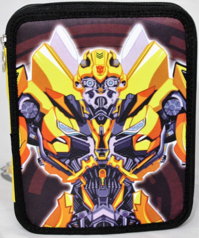 ASTUCCIO SCUOLA con 68 pezzi - 2 CERNIERE - TRANSFORMERS Bumblebee ASTUCCIO SCUOLA con 68 pezzi - 2 CERNIERE - TRANSFORMERS Bumblebee
