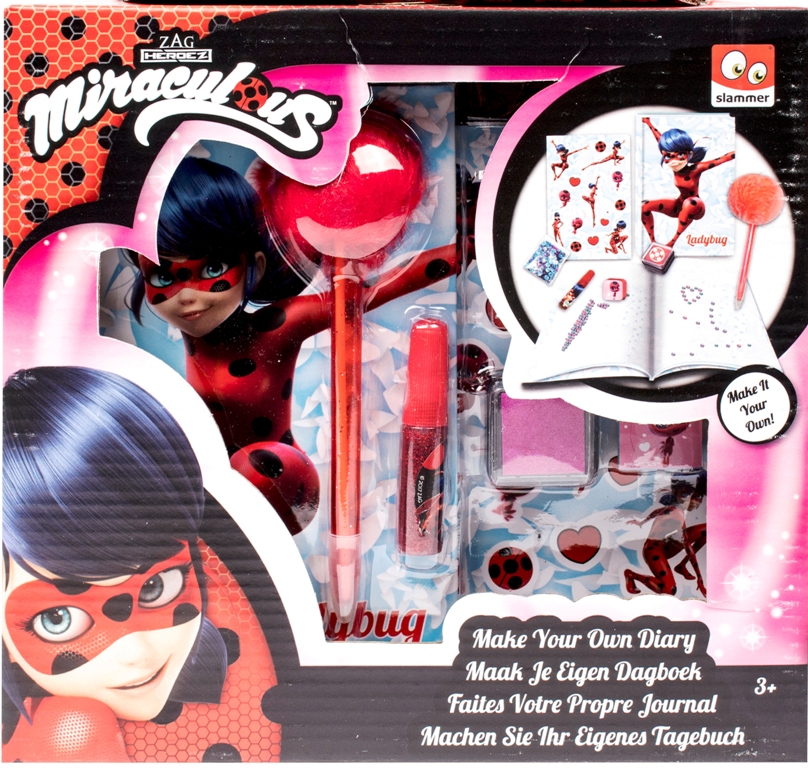 DIARIO CREATIVO DA DECORARE - MIRACULOUS LADYBUG DIARIO CREATIVO DA DECORARE - MIRACULOUS LADYBUG