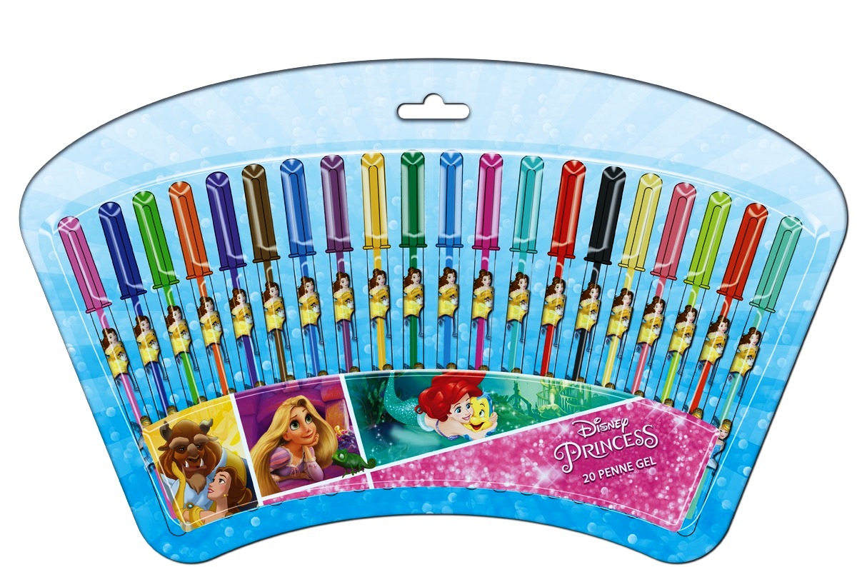 Set da 4 pezzi Gomme da cancellare Disney Princess
