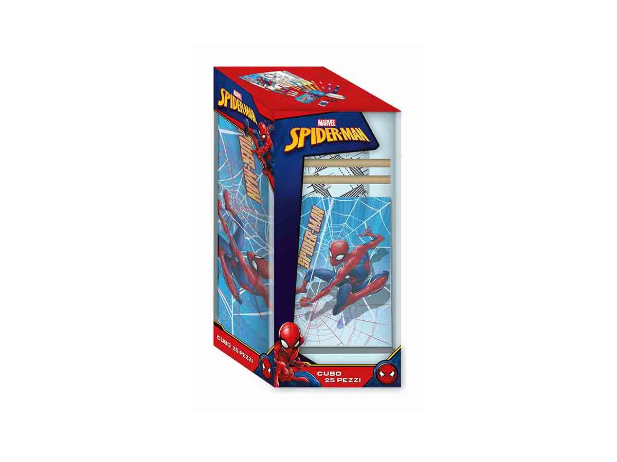 SET CANCELLERIA 25 PEZZI - MARVEL SPIDERMAN SET CANCELLERIA 25 PEZZI - MARVEL SPIDERMAN