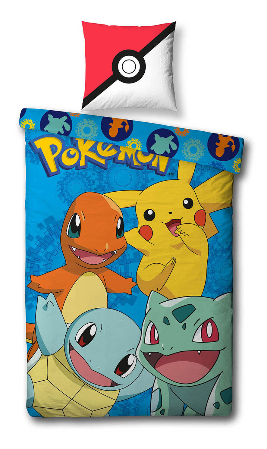 Copripiumino Letto POKEMON 140 x 200 cm e federa 65 x 65 cm Copripiumino Letto POKEMON 140 x 200 cm e federa 65 x 65 cm