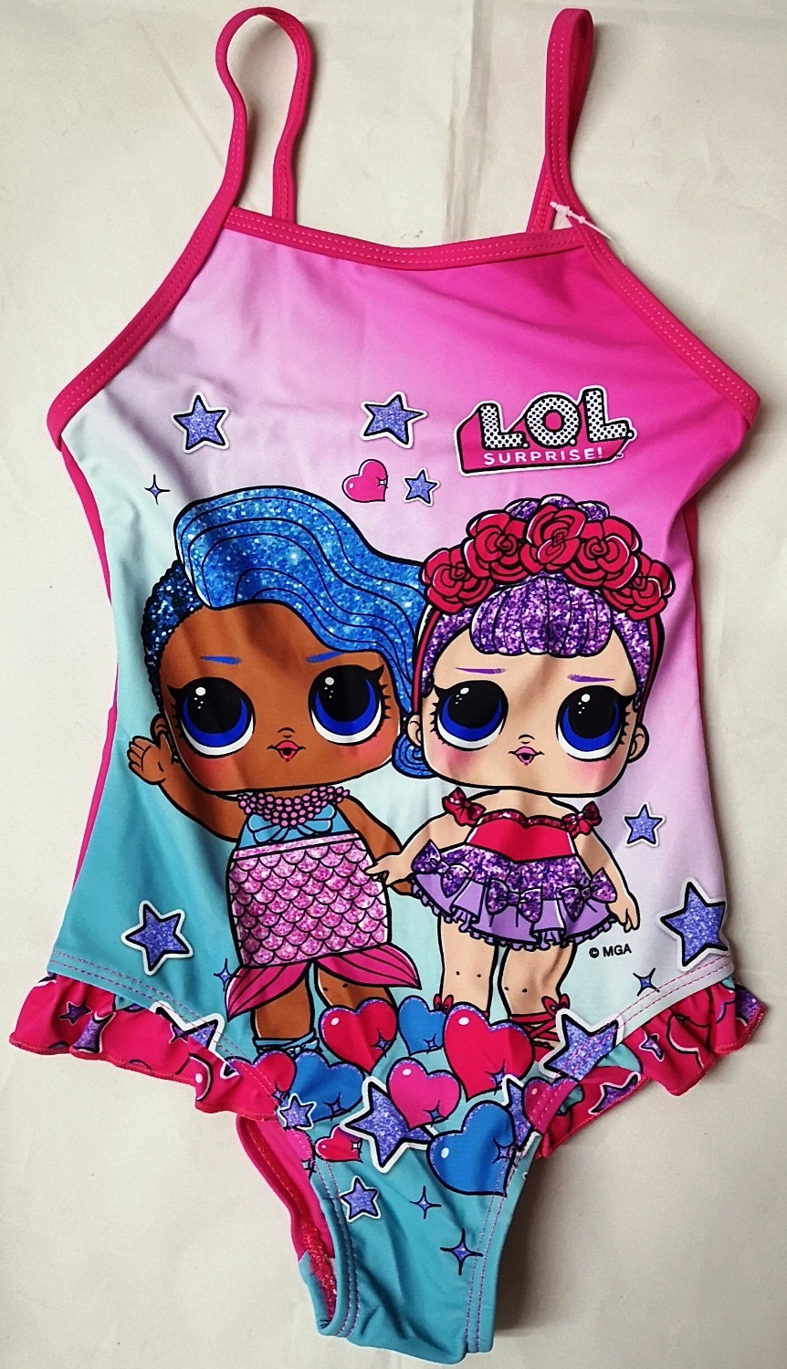 COSTUME MARE / Piscina INTERO LOL SURPRISE da 5 a 10 anni c COSTUME MARE / Piscina INTERO LOL SURPRISE da 5 a 10 anni c