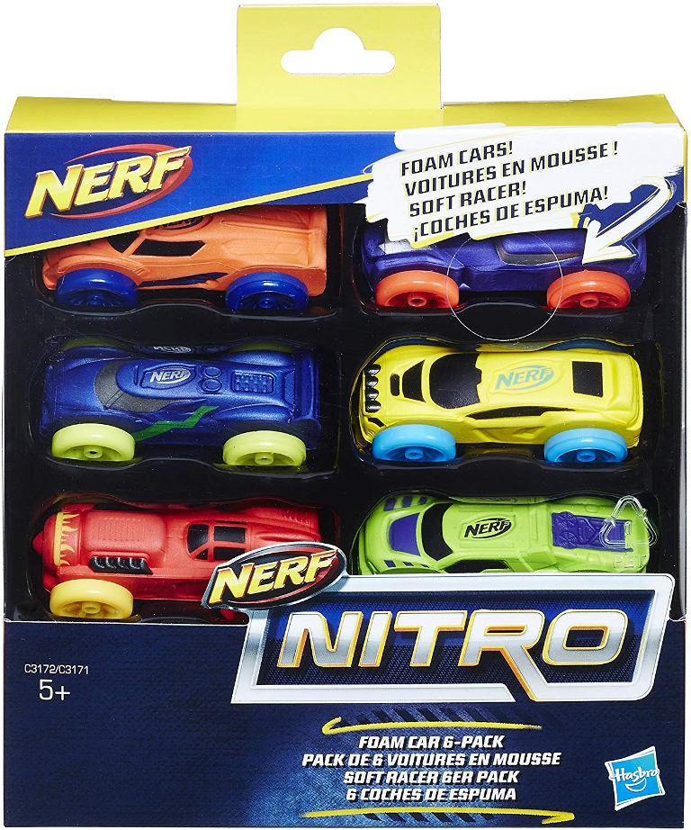 Nerf Nitro 6 Car Foam Nerf Nitro 6 Car Foam