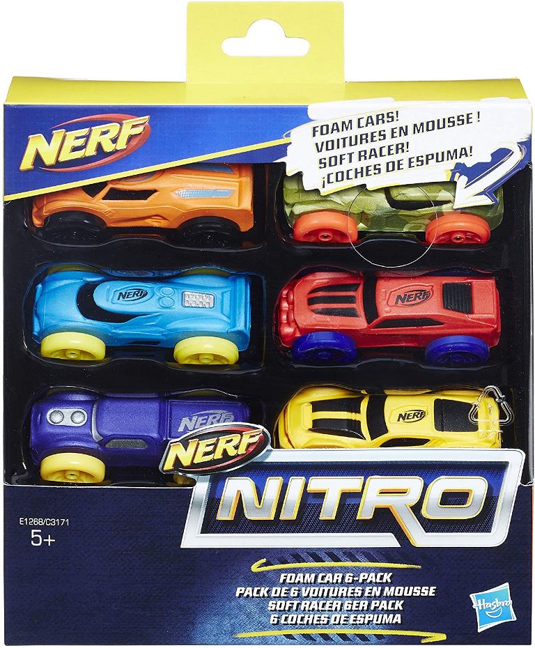 Nerf Nitro 6 Car Foam Nerf Nitro 6 Car Foam