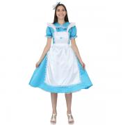 VESTITO COSTUME Maschera di CARNEVALE per Adulti - ALICE