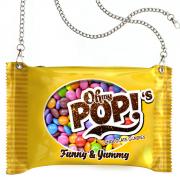 BORSA Tracolla Tracollina OH MY POP CHOCOLATE