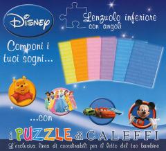 Lenzuolo Inferiore con Angoli Disney Caleffi - LILLA