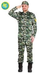 Costume Di Carnevale Adulto Da Militare