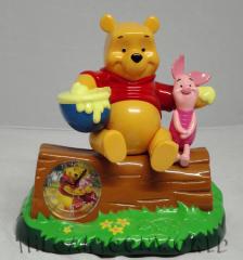 OROLOGIO SVEGLIA 3D DISNEY WINNIE THE POOH e PIMPI