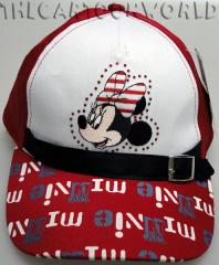 CAPPELLO con Visiera - BERRETTO Disney MINNIE rosso