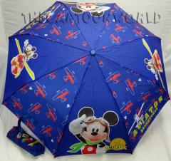 PARAGUAS Plegable de DISNEY MICKEY mouse y el pato DONALD - AZUL