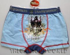 PARIGAMBA BOXER SLIP Mutandine DISNEY - TRANSFORMERS - 5-6 Anni