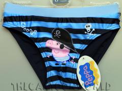 COSTUME for the beach / Pool DISNEY - GEORGE PIG - Sizes 2 - 4 - 6 Years