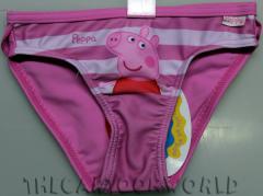 COSTUME MARE / Piscina DISNEY - PEPPA PIG - Taglie 1 - 2 - 3/4 Anni