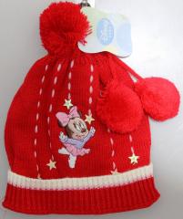 CAPPELLO DISNEY Con PON PON MINNIE BABY Colore Rosso