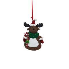 Decoración de navidad para el Árbol de navidad - BORDADO - RENO