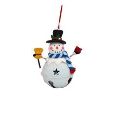 Christmas decoration for christmas Tree in FIMO SNOWMAN on ball