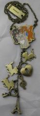 COLLANA Con PENDENTI Disney ARISTOGATTI