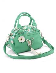 BORSA con Tracolla Amovibile - Disney MINNIE - Bowling Aqua