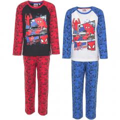 PIGIAMA in COTONE due Pezzi MARVEL SPIDERMAN -3 4 6 8 anni