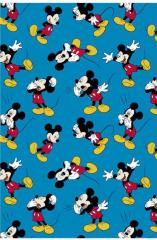 LENZUOLO PLAID COPERTA in FLANELLA DISNEY TOPOLINO - 120x160 cm - luxury quality