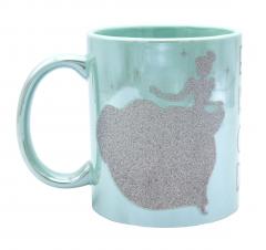 TAZZA GLITTER con Scatola DISNEY - CENERENTOLA