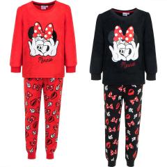 PIGIAMA in Flanella 2 Pezzi - DISNEY MINNIE - 3, 4, 6, 8 anni