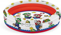 Piscina Gonfiabile per Bambini 3 Anelli - SUPER MARIO BROS