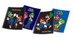 5 Quadernoni Quaderni maxi A/4 - SUPER MARIO BROS - Rigatura A