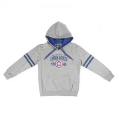 FELPA con Cappuccio - MARVEL AVENGERS - CAPITAN AMERICA - 8, 10, 12, 14 anni
