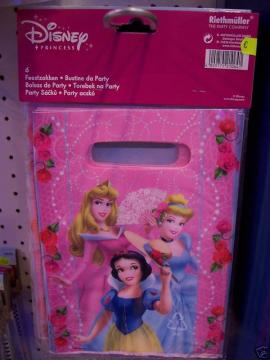 ADDOBBI Compleanno Festa Bustine DISNEY PRINCIPESSE