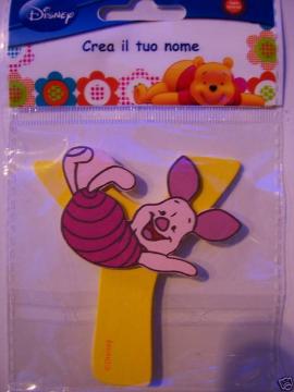 Lettere in Legno Adesive DISNEY WINNIE THE POOH - Y
