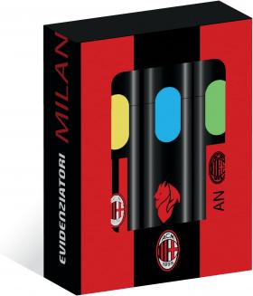 Set 3 Evidenziatori MILAN Seven