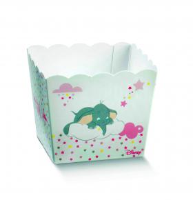 10 Scatole Vaso porta Confetti Caramelle DISNEY  DUMBO rosa